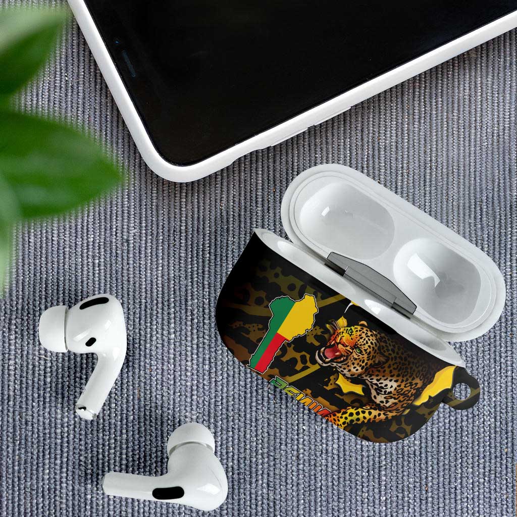 Benin AirPods Case Powerful African Leopard - African Pride