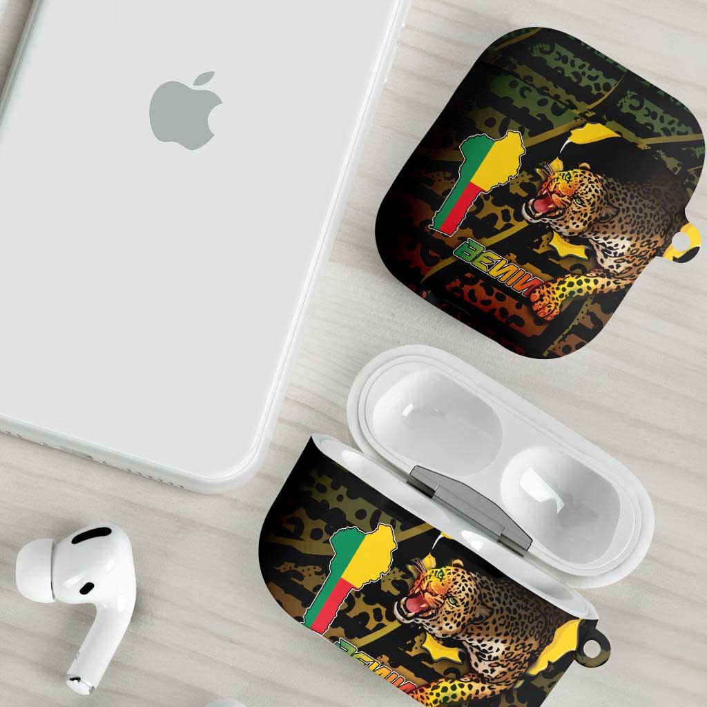 Benin AirPods Case Powerful African Leopard - African Pride