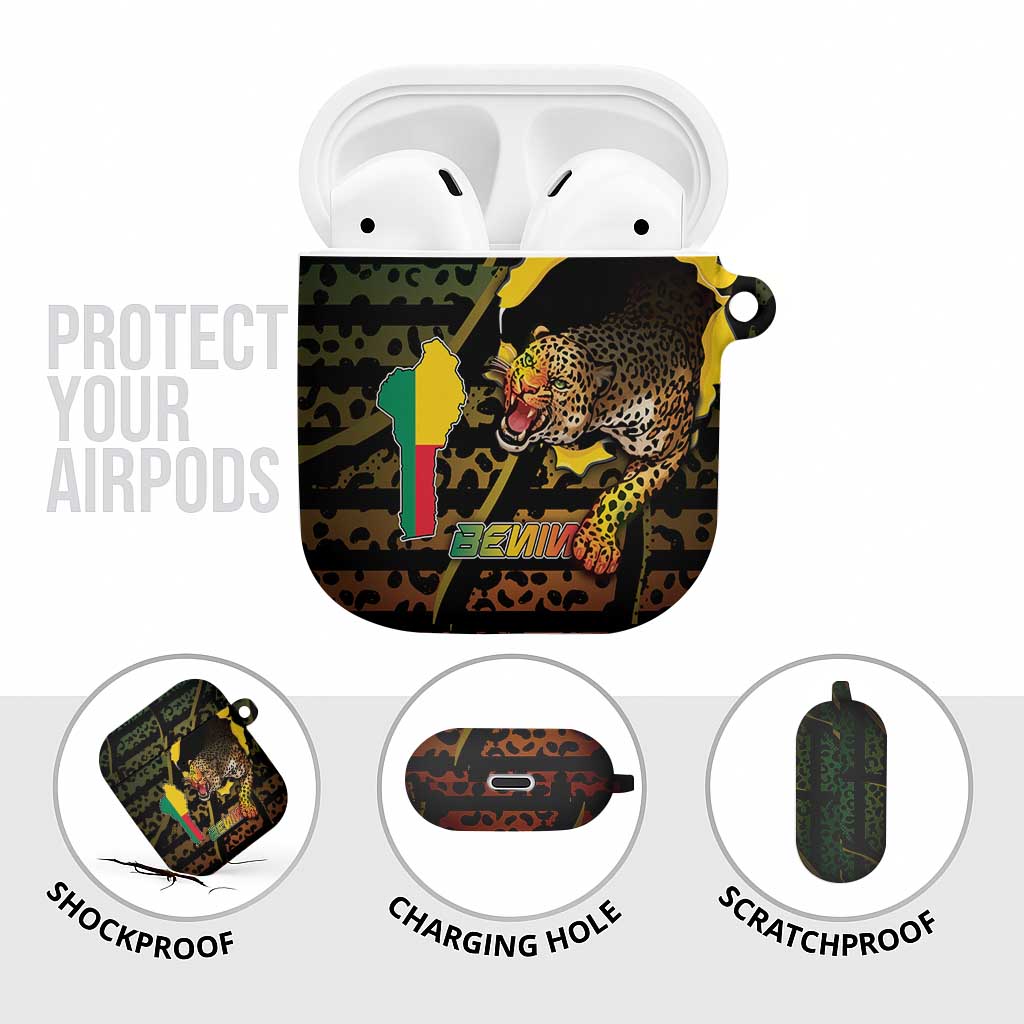 Benin AirPods Case Powerful African Leopard - African Pride