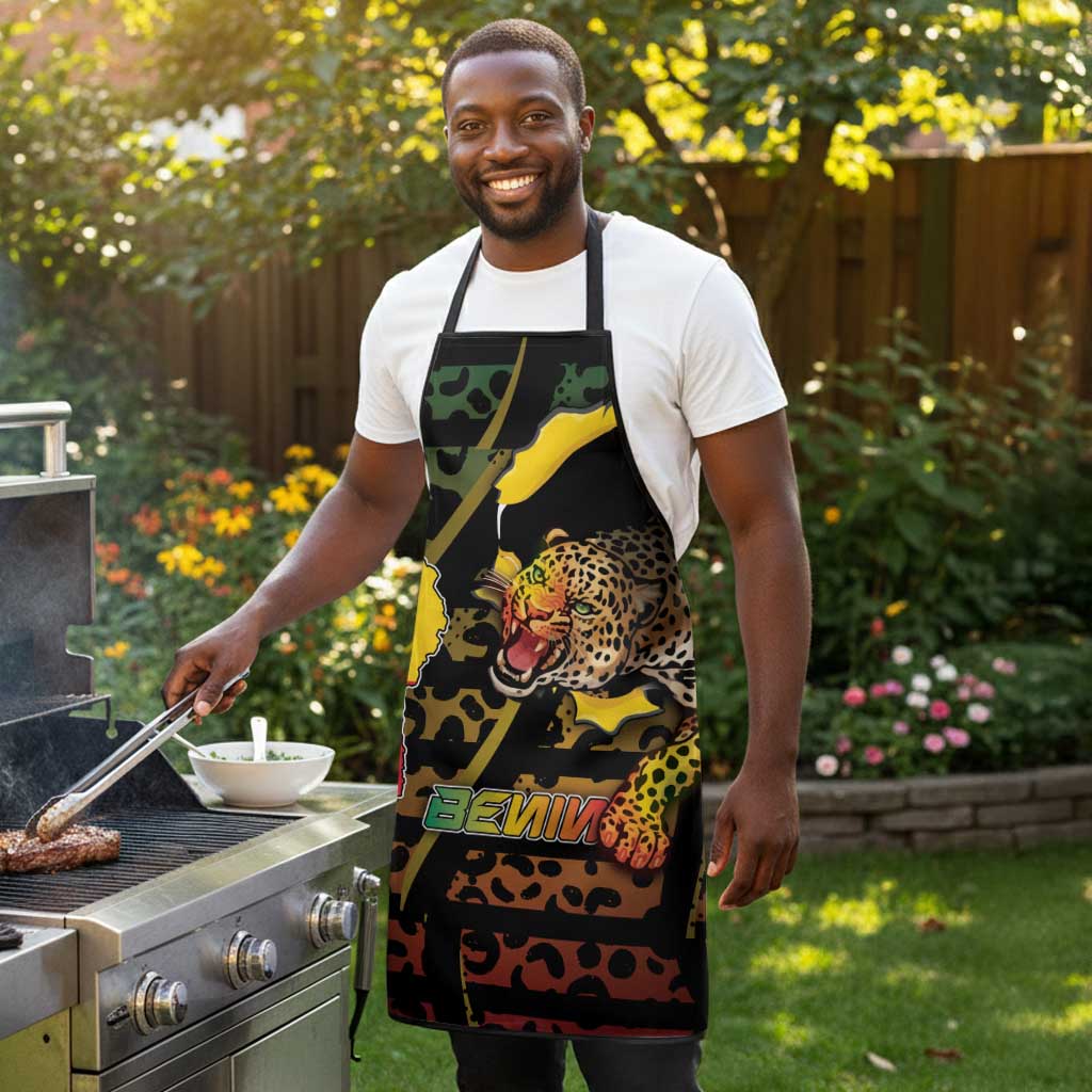 Benin Apron Powerful African Leopard - African Pride