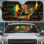 Benin Auto Sun Shade Powerful African Leopard - African Pride