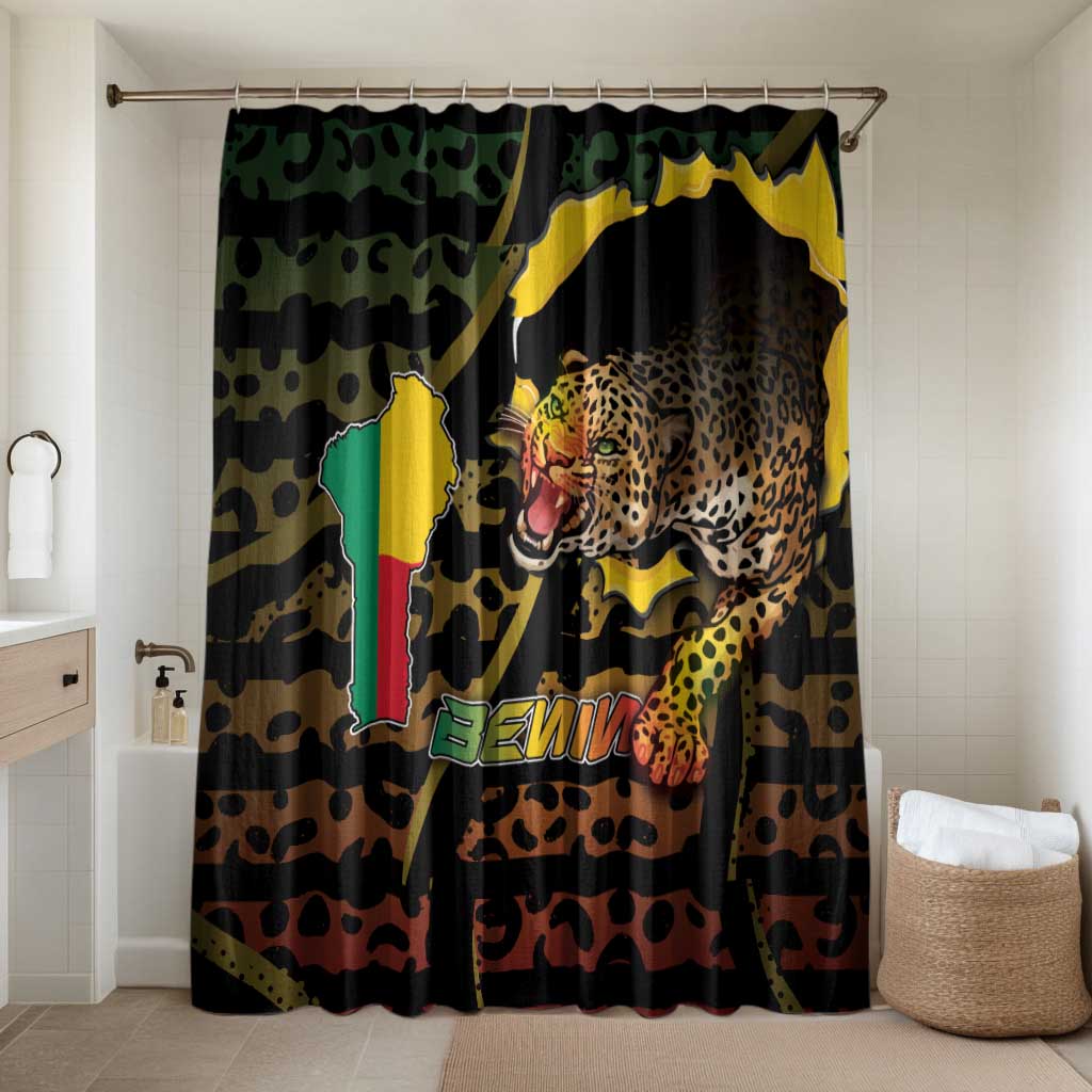 Benin Bathroom Set Powerful African Leopard - African Pride