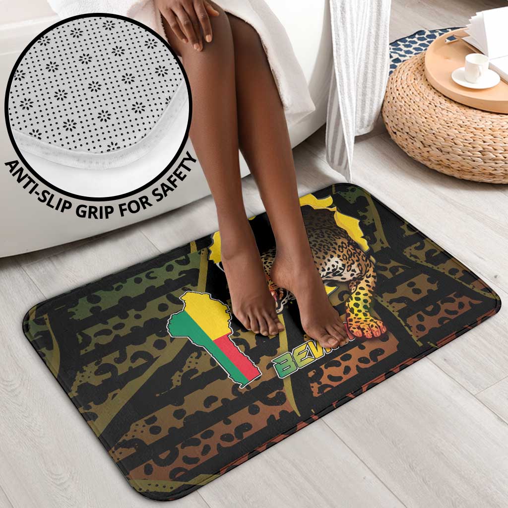 Benin Bathroom Set Powerful African Leopard - African Pride