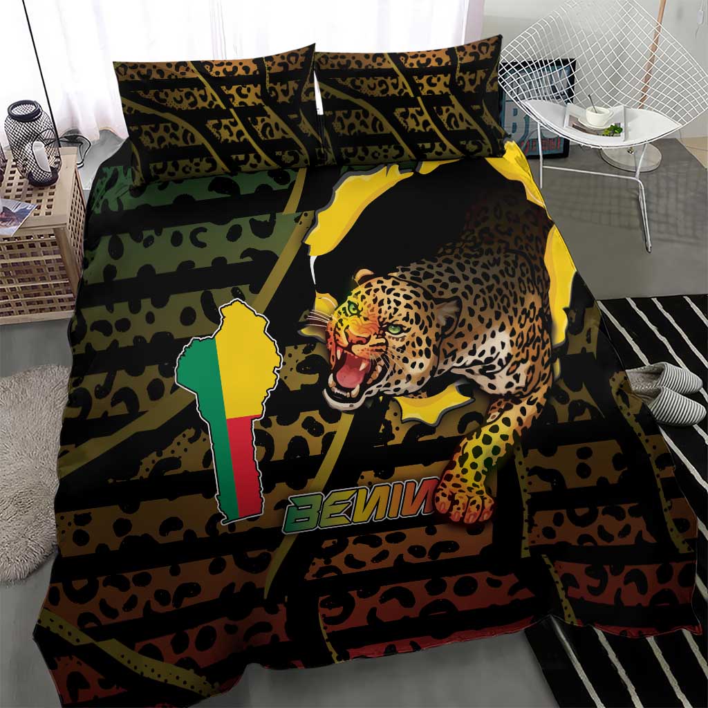 Benin Bedding Set Powerful African Leopard - African Pride