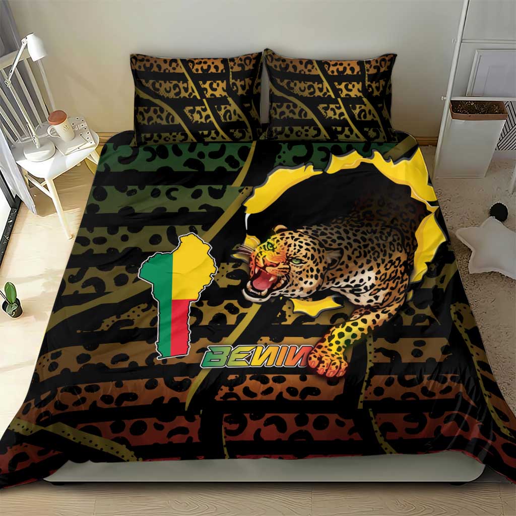 Benin Bedding Set Powerful African Leopard - African Pride