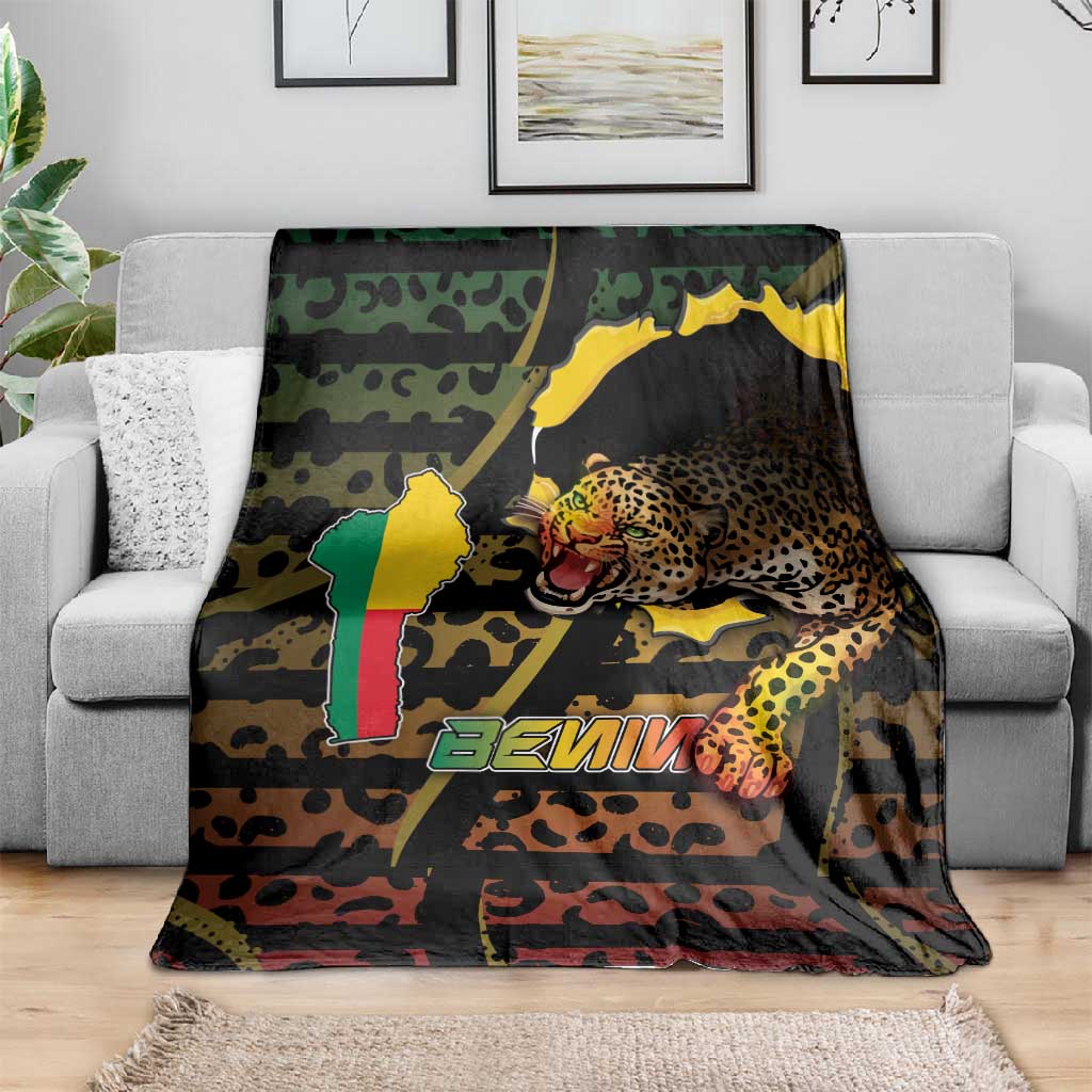 Benin Blanket Powerful African Leopard - African Pride