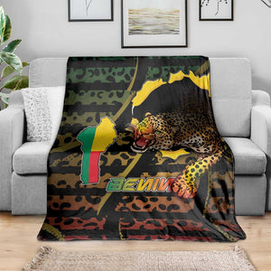 Benin Blanket Powerful African Leopard - African Pride