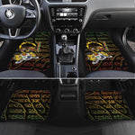 Personalized Benin Car Mats Powerful African Leopard - African Pride