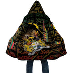 Personalized Benin Cloak Powerful African Leopard - African Pride