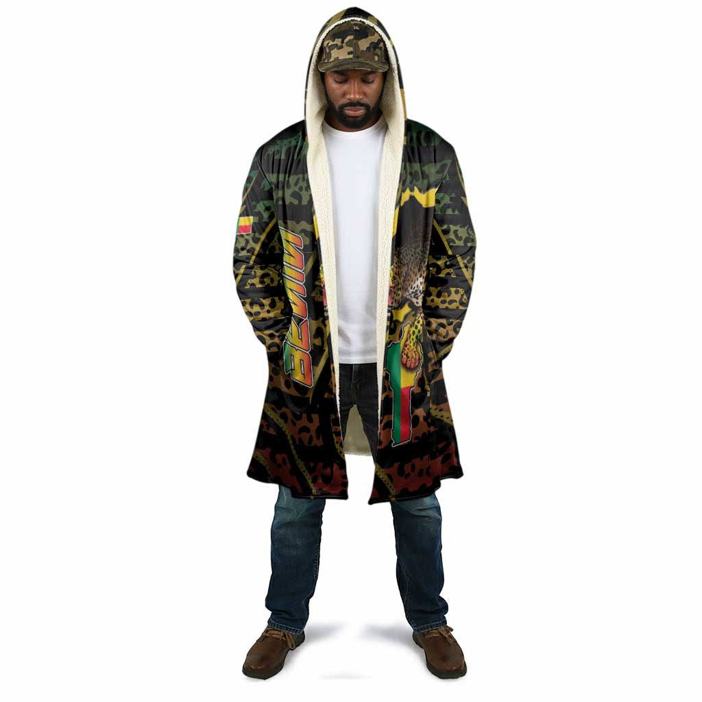 Personalized Benin Cloak Powerful African Leopard - African Pride