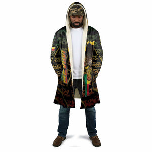 Personalized Benin Cloak Powerful African Leopard - African Pride