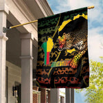 Benin Garden Flag Powerful African Leopard - African Pride