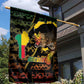Benin Garden Flag Powerful African Leopard - African Pride