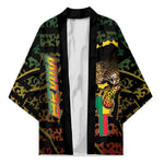 Personalized Benin Kimono Powerful African Leopard - African Pride