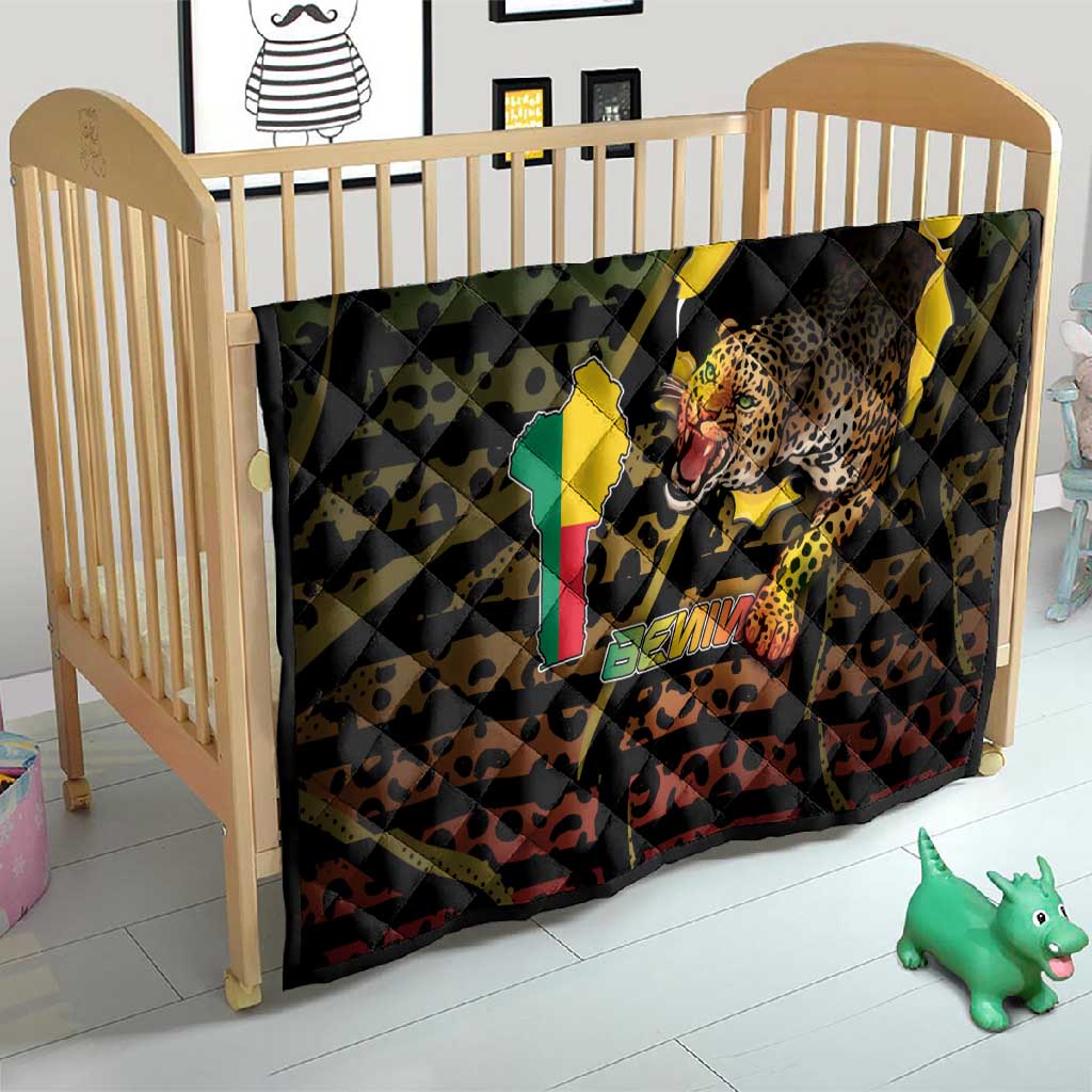 Benin Quilt Powerful African Leopard - African Pride