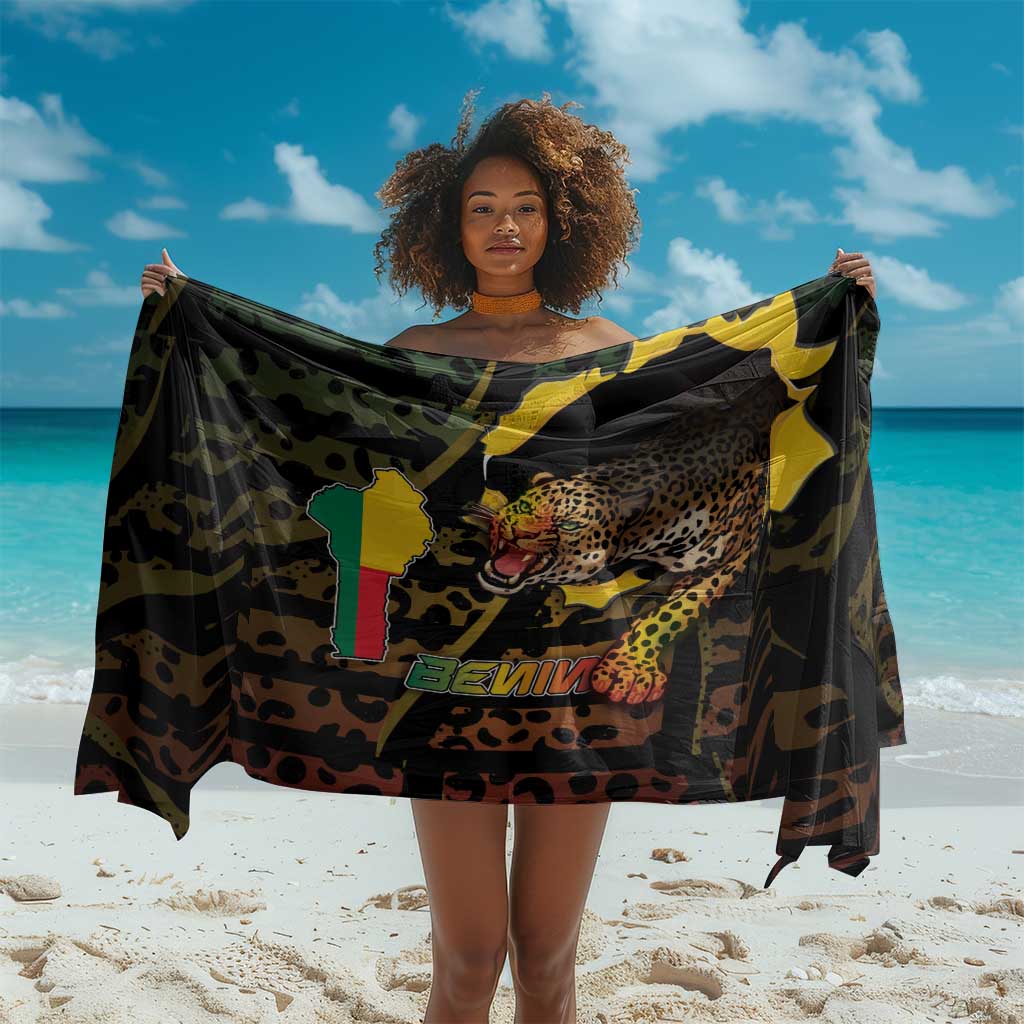 Benin Sarong Powerful African Leopard - African Pride