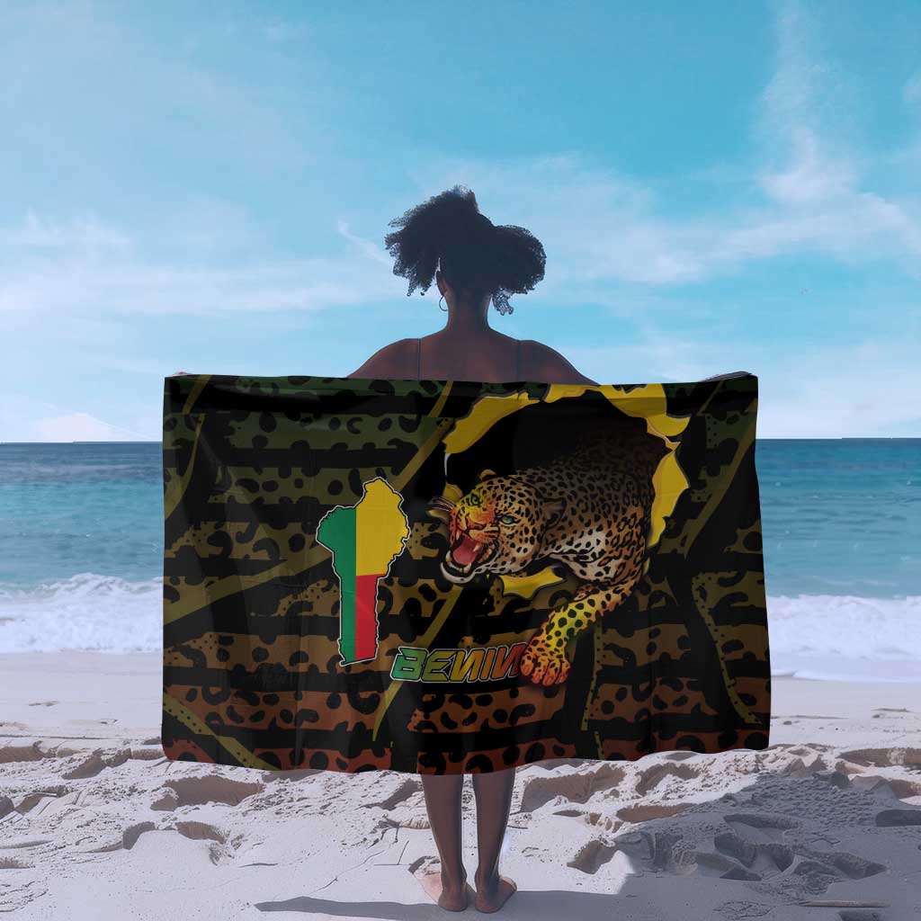 Benin Sarong Powerful African Leopard - African Pride