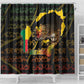 Benin Shower Curtain Powerful African Leopard - African Pride