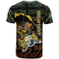 Personalized Benin T shirt Powerful African Leopard - African Pride