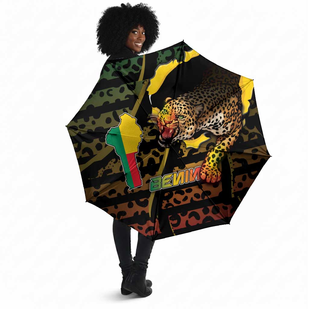 Benin Umbrella Powerful African Leopard - African Pride