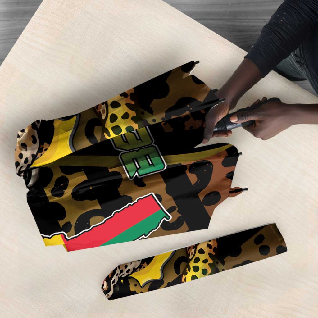 Benin Umbrella Powerful African Leopard - African Pride