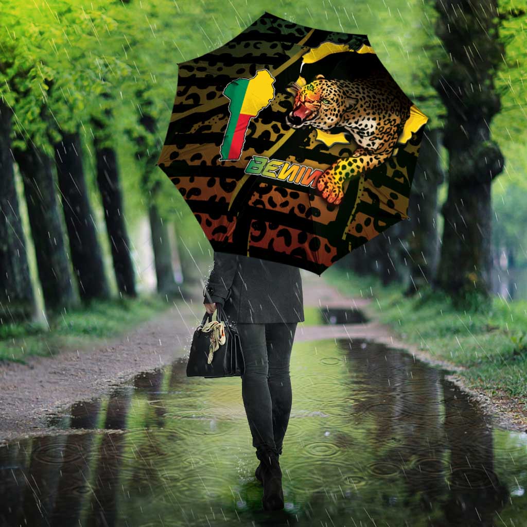 Benin Umbrella Powerful African Leopard - African Pride