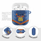 Custom DR Congo Football AirPods Case Leopard Jaguar Tribal Pattern With Flags