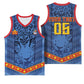 Custom DR Congo Football Basketball Jersey Leopard Jaguar Tribal Pattern With Flags