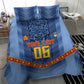 Custom DR Congo Football Bedding Set Leopard Jaguar Tribal Pattern With Flags