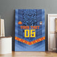 Custom DR Congo Football Canvas Wall Art Leopard Jaguar Tribal Pattern With Flags