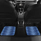 Custom DR Congo Football Car Mats Leopard Jaguar Tribal Pattern With Flags