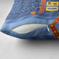 Custom DR Congo Football Pillow Cover Leopard Jaguar Tribal Pattern With Flags