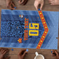 Custom DR Congo Football Puzzle Leopard Jaguar Tribal Pattern With Flags
