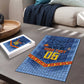 Custom DR Congo Football Puzzle Leopard Jaguar Tribal Pattern With Flags