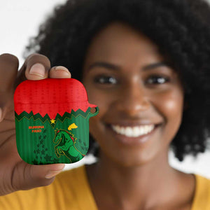 Football Burkina Faso AirPods Case Rising Star And Horse Sport Style - African Pride