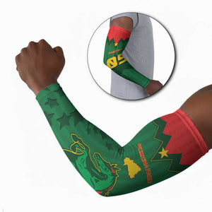 Custom Football Burkina Faso Arm Sleeves Rising Star And Horse Sport Style - African Pride