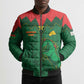 Custom Football Burkina Faso Bomber Puffer Jacket Rising Star And Horse Sport Style - African Pride