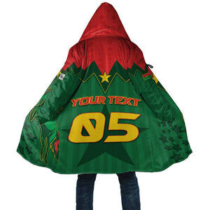 Custom Football Burkina Faso Cloak Rising Star And Horse Sport Style - African Pride