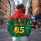 Custom Football Burkina Faso Hoodie Rising Star And Horse Sport Style - African Pride