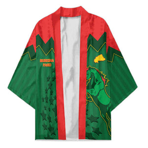 Custom Football Burkina Faso Kimono Rising Star And Horse Sport Style - African Pride