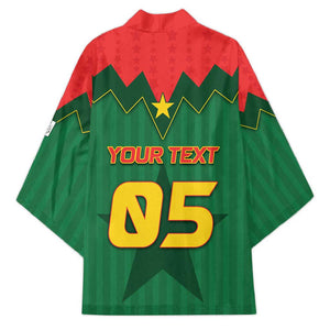 Custom Football Burkina Faso Kimono Rising Star And Horse Sport Style - African Pride