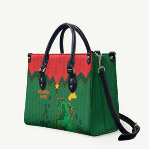 Football Burkina Faso Leather Bag Rising Star And Horse Sport Style - African Pride