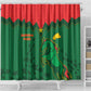 Football Burkina Faso Shower Curtain Rising Star And Horse Sport Style - African Pride