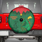 Football Burkina Faso Spare Tire Cover Rising Star And Horse Sport Style - African Pride