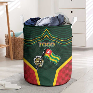 Togo Laundry Basket Lion Claw Flag Sport Style - African Pride