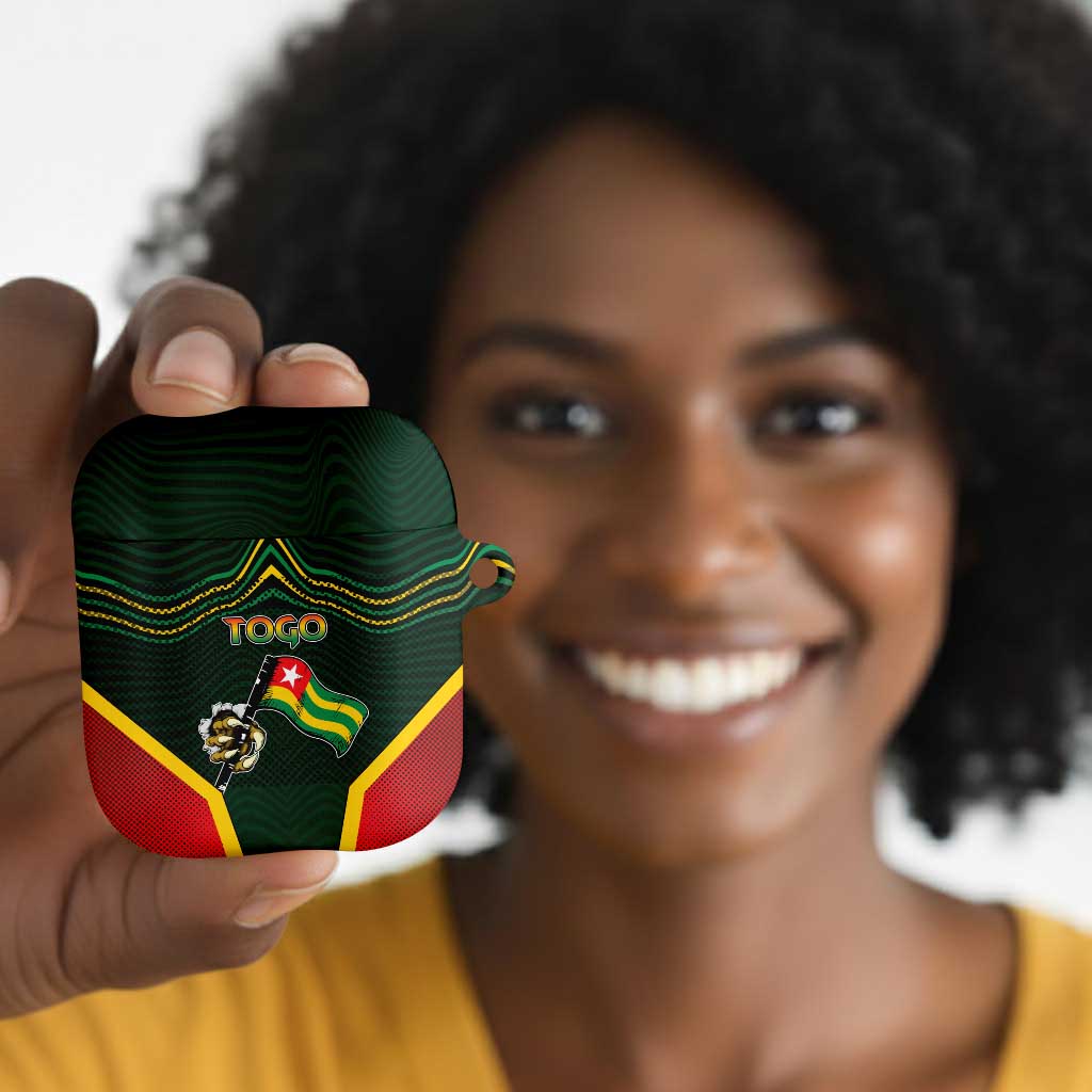 Togo AirPods Case Lion Claw Flag Sport Style - African Pride