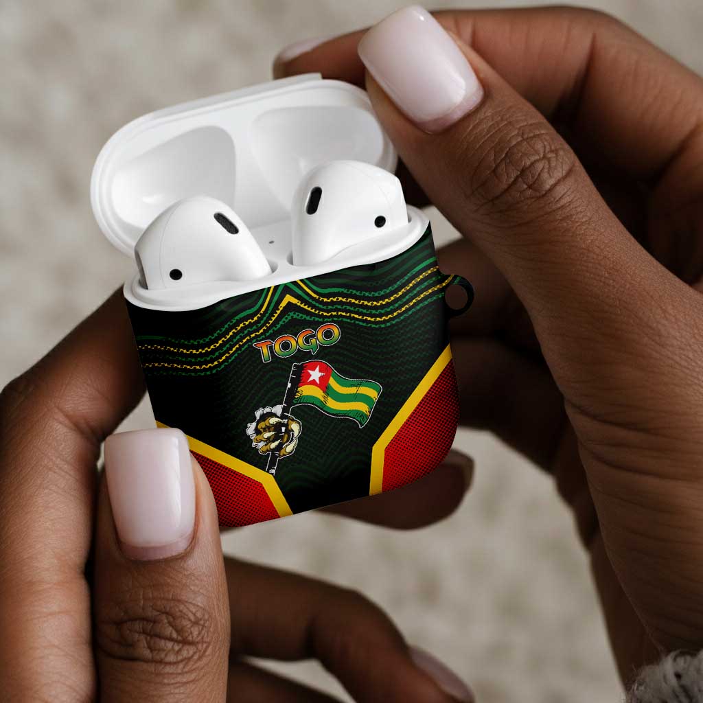 Togo AirPods Case Lion Claw Flag Sport Style - African Pride