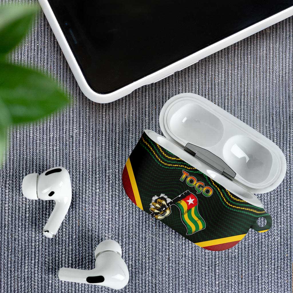 Togo AirPods Case Lion Claw Flag Sport Style - African Pride