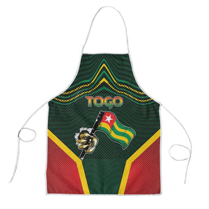 Togo Apron Lion Claw Flag Sport Style - African Pride