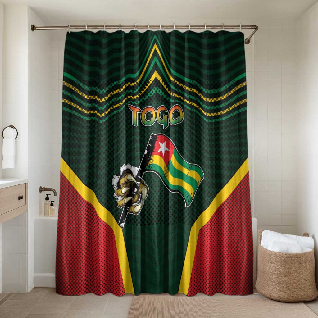 Togo Bathroom Set Lion Claw Flag Sport Style - African Pride